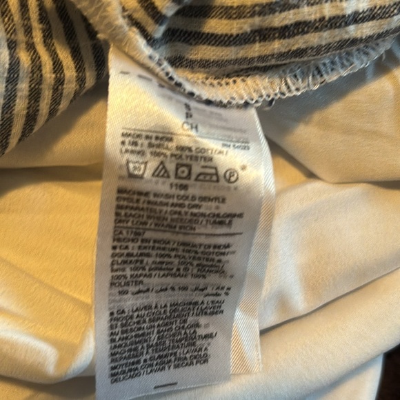 Old Navy Navy and White Striped Dress Size Small - Picture 6 of 6